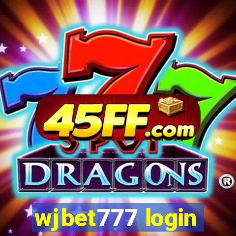 wjbet777 login